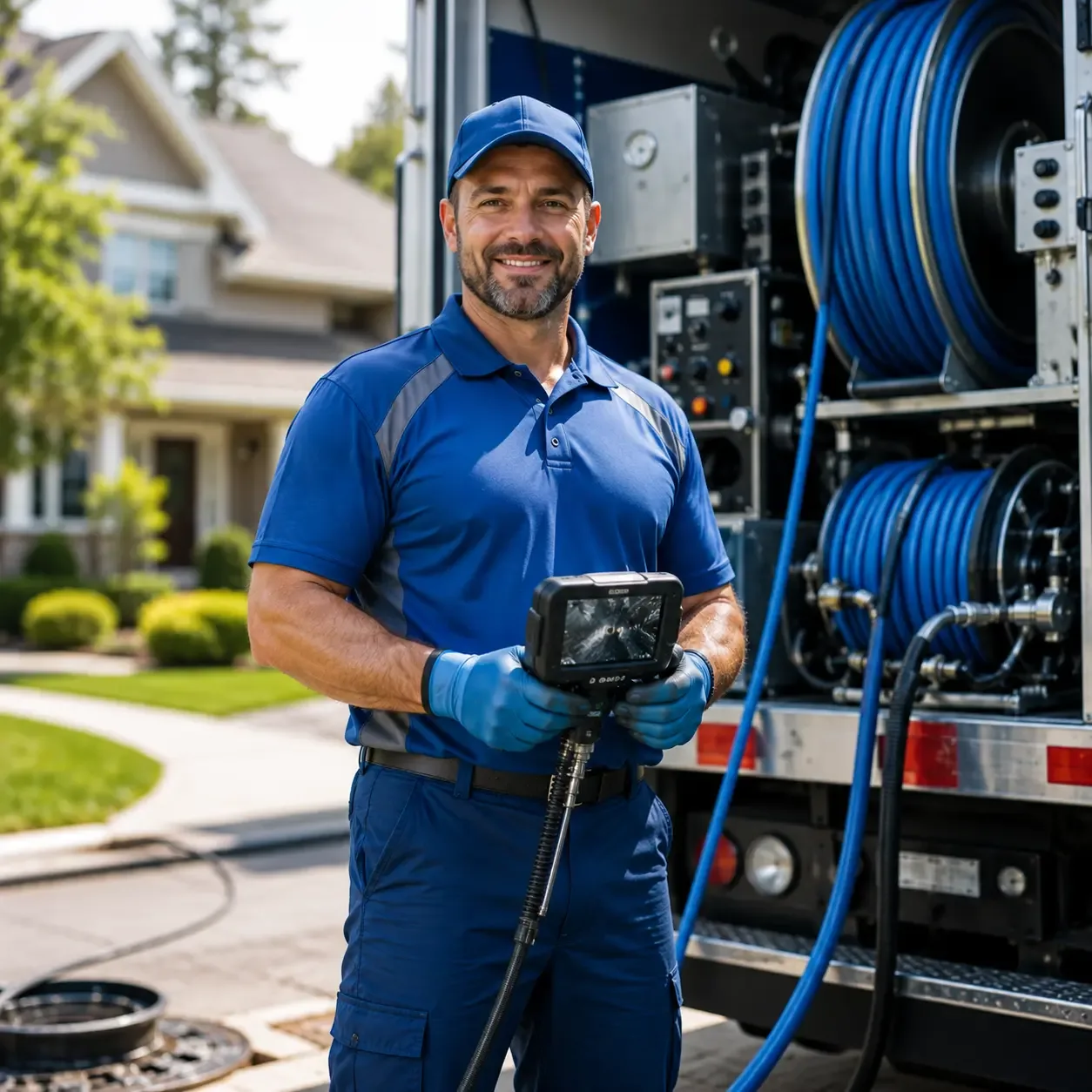 Local outdoor drain cleaning specialists in New Marshfield, OH